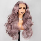 Ash Purple Pre-Cut Glueless Wig