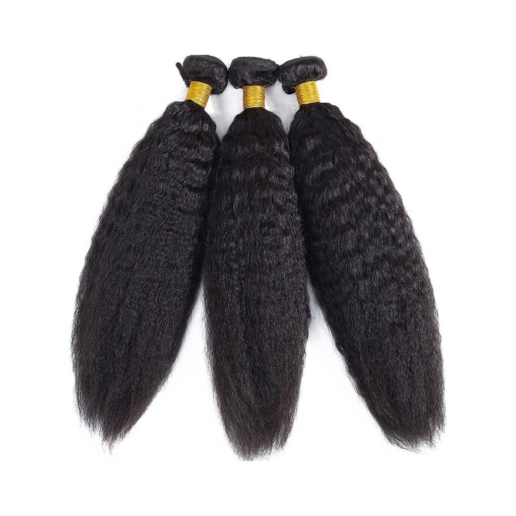 Set of 3 Kinky Straight Hair Bundle