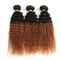 Set of 3 Jerry Curls Bundle Two tone Ombre T1B30i