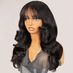 Glueless Wig with Bangs