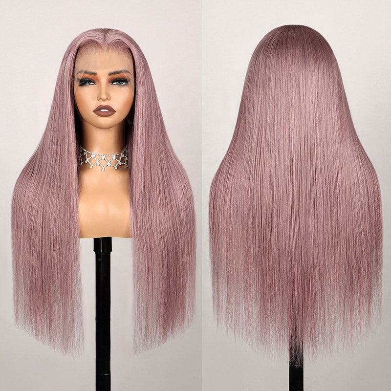 Ash Purple Pre-Cut Glueless Wig