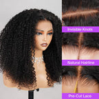 Pre-cut Glueless Wig - Kinky Curly