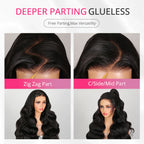 Pre-cut Glueless Wig - Body wave