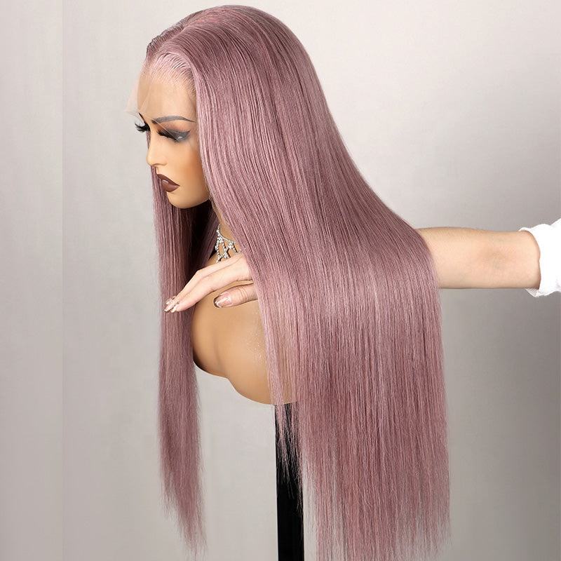 Ash Purple Pre-Cut Glueless Wig