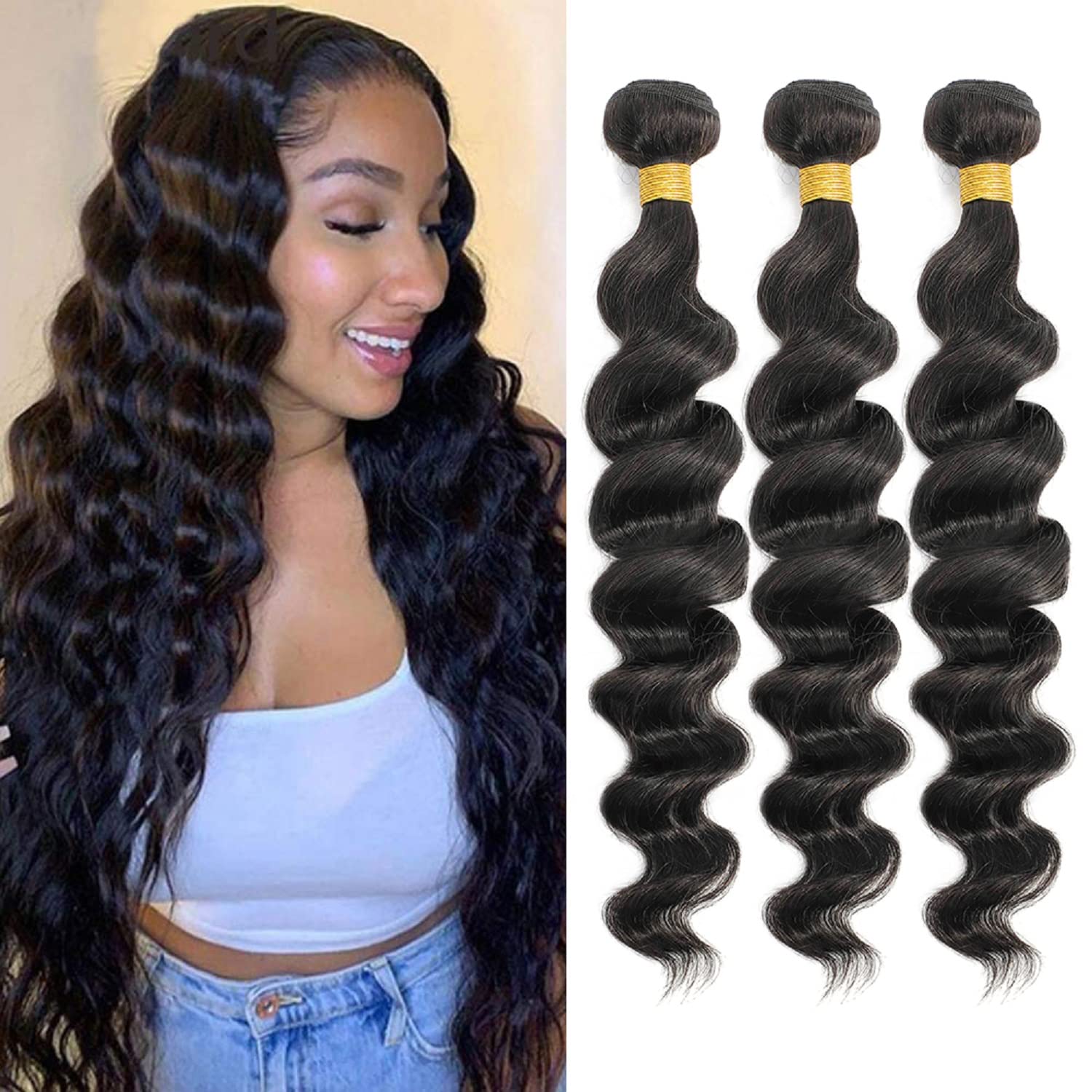 Set of 3 Loose Wave Hair Bundle