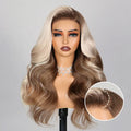 Loose Body Wavy Glueless Wig - Ash Blonde Ombre