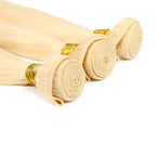 Set of 3 Straight Hair Bundle - Blonde 613