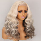 Ombre Strawberry Blonde Glueless Wig - Body Wave