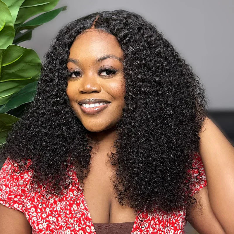 Pre-cut Glueless Wig - Kinky Curly