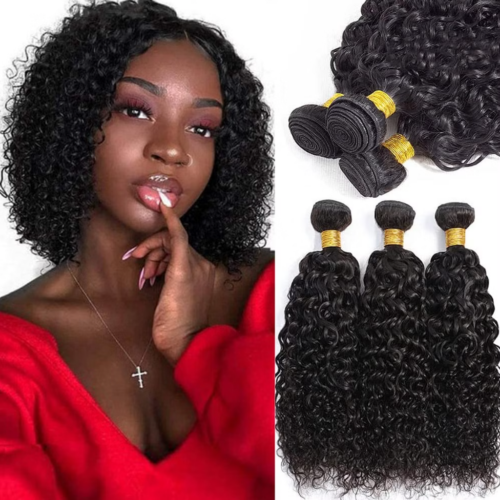 Set of 3 Kinky Curly Hair Bundle
