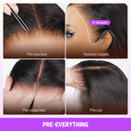 Pre-cut Glueless Wig - Deep Wave